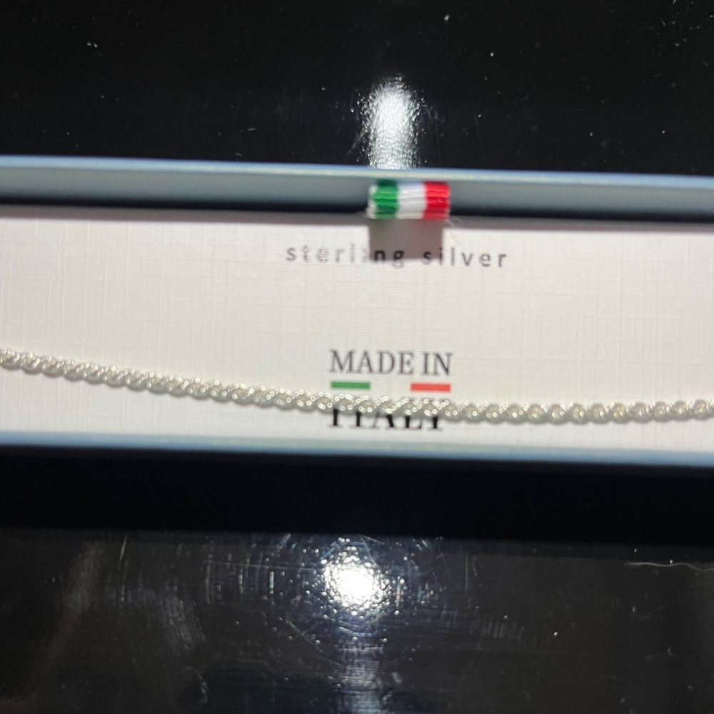 Sterling Silver Italian Bracelet - Mia Fiore